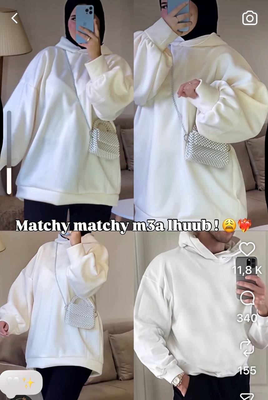 قبية نسائية أوفر سايز قابلة للتعديل – ستايل تركي أنيق واحة كاملة