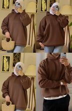 قبية نسائية أوفر سايز قابلة للتعديل – ستايل تركي أنيق واحة كاملة