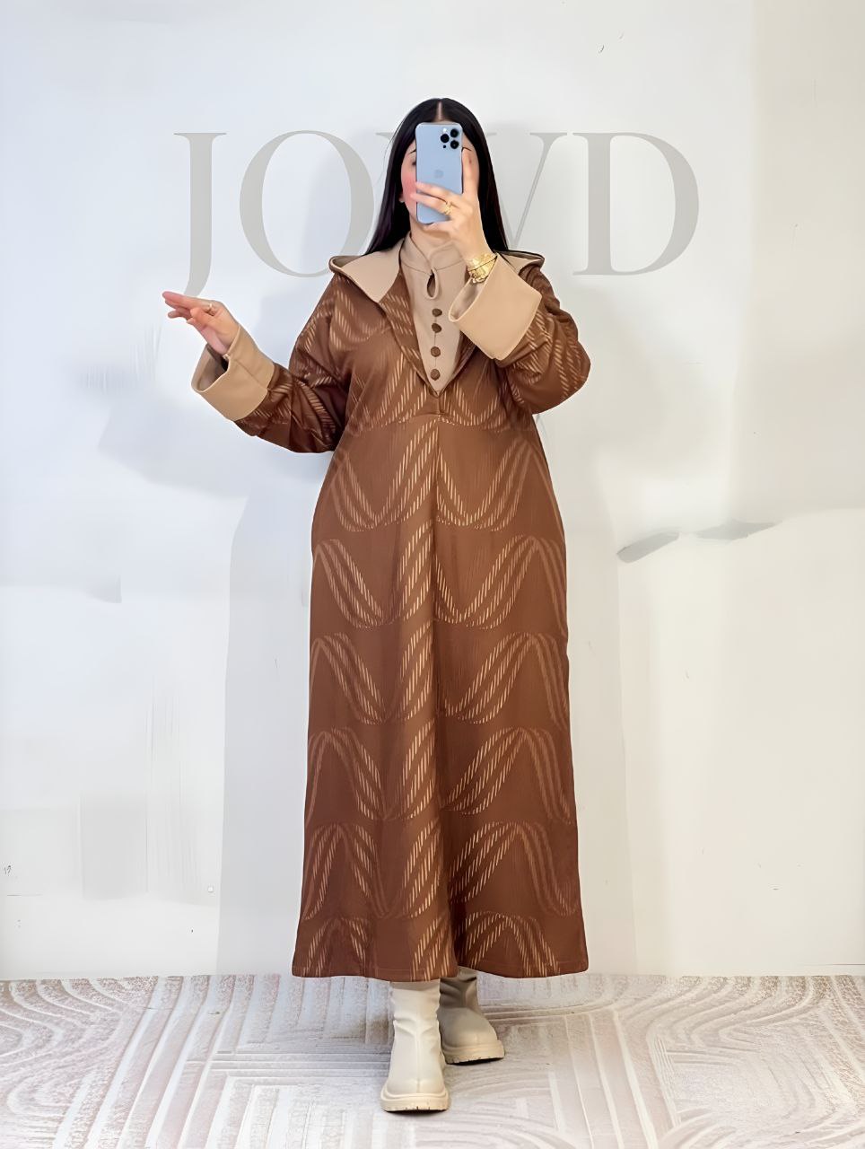 جلابة مختلفة… ملي تلبسيها تحسي بالراحة وتبان الأناقة