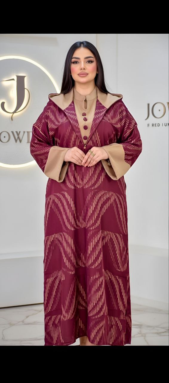 جلابة مختلفة… ملي تلبسيها تحسي بالراحة وتبان الأناقة