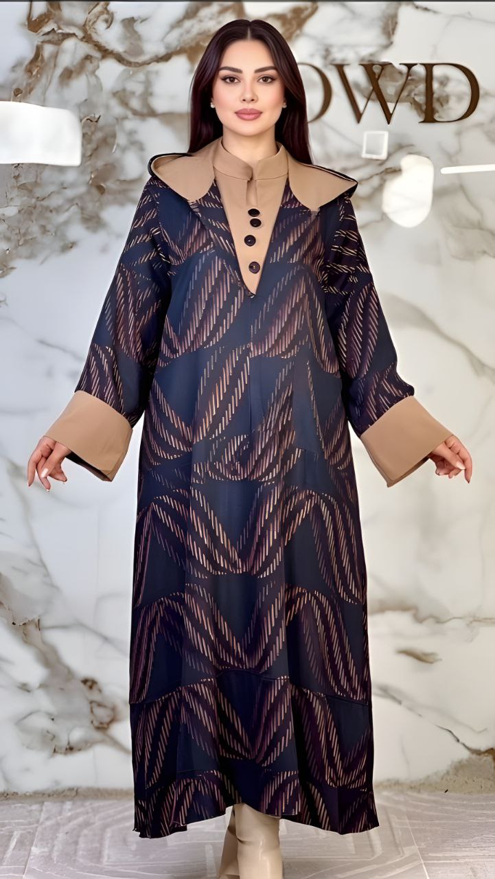 جلابة مختلفة… ملي تلبسيها تحسي بالراحة وتبان الأناقة